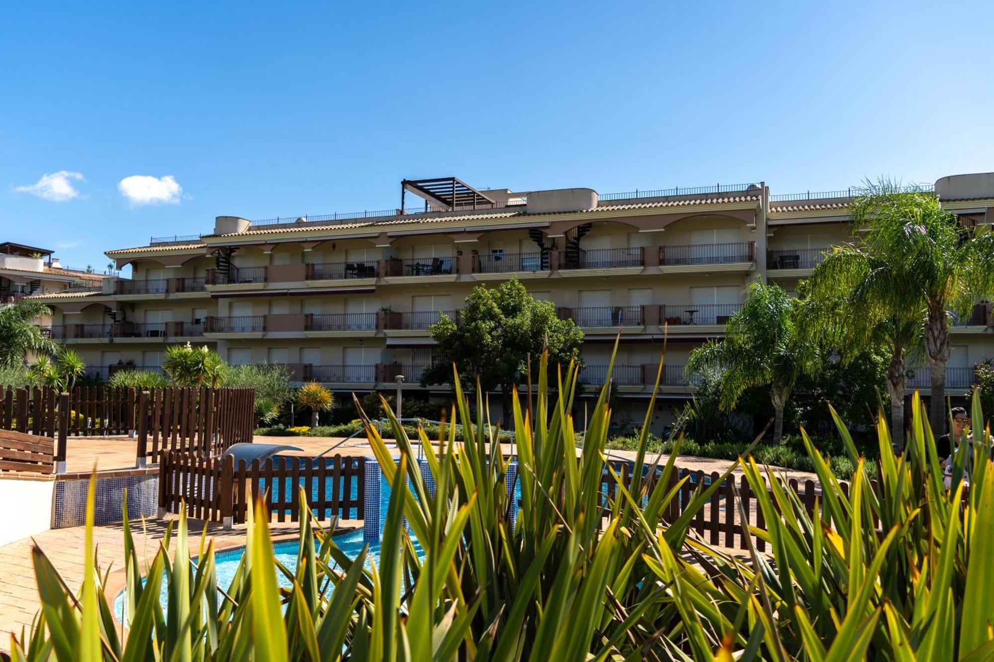 Sant Carlos de la Ràpita Golden Beach Apartamentos מראה חיצוני תמונה